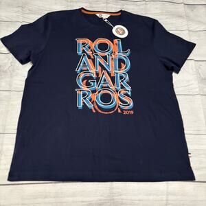 Roland Garros 2019 Mens Size XXL 2XL Official T-Shirt Shirt Paris Tennis